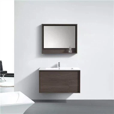 Büyük Tek Lavabo Banyo Vanity